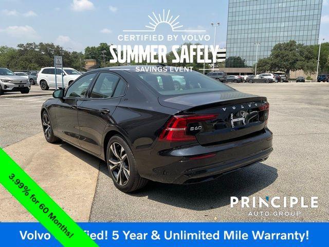 used 2024 Volvo S60 car, priced at $30,962