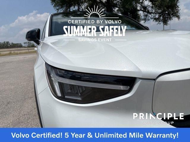 used 2023 Volvo C40 Recharge Pure Electric car, priced at $35,968
