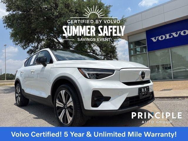 used 2023 Volvo C40 Recharge Pure Electric car, priced at $35,968