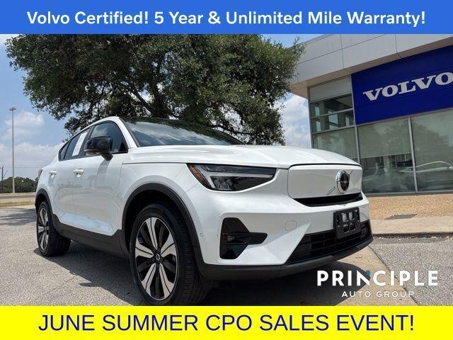 used 2023 Volvo C40 Recharge Pure Electric car, priced at $39,962