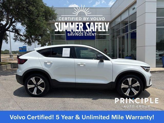 used 2023 Volvo C40 Recharge Pure Electric car, priced at $35,968