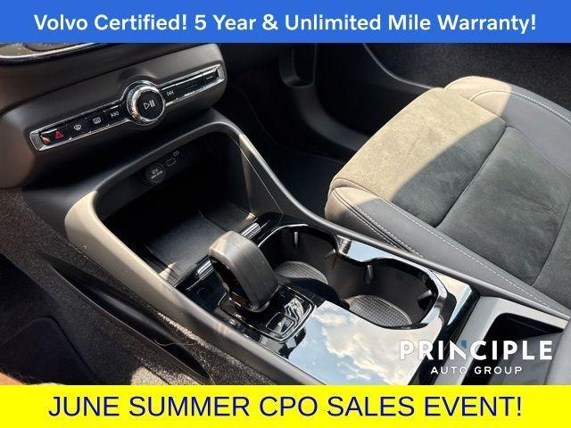 used 2023 Volvo C40 Recharge Pure Electric car, priced at $39,962