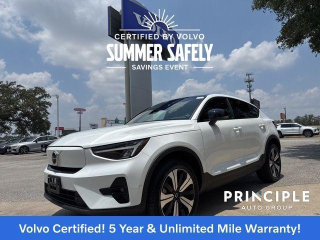 used 2023 Volvo C40 Recharge Pure Electric car, priced at $35,968