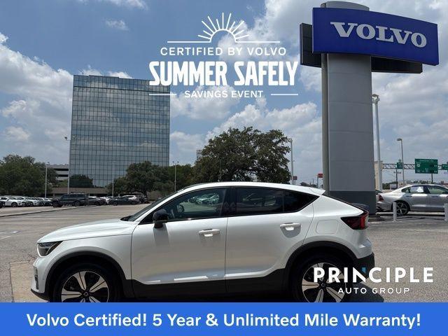 used 2023 Volvo C40 Recharge Pure Electric car, priced at $35,968