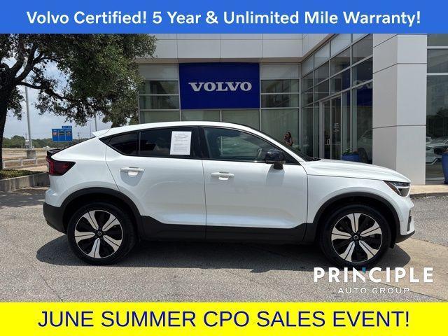 used 2023 Volvo C40 Recharge Pure Electric car, priced at $39,962