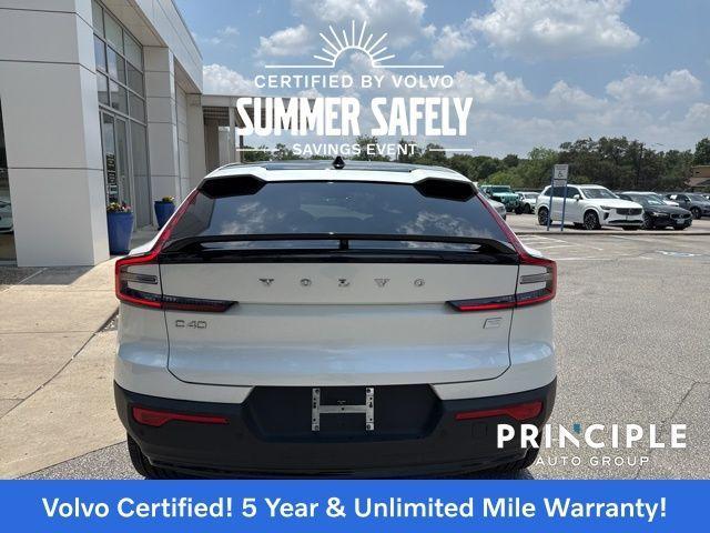 used 2023 Volvo C40 Recharge Pure Electric car, priced at $35,968