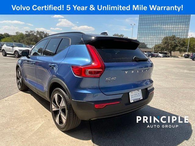 used 2021 Volvo XC40 Recharge Pure Electric car, priced at $27,962