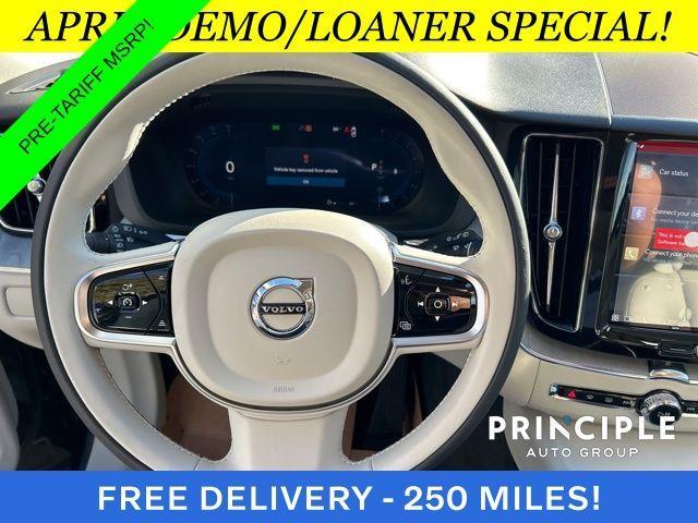new 2025 Volvo XC60 car, priced at $50,585