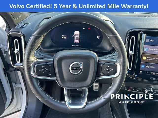 used 2021 Volvo XC40 Recharge Pure Electric car, priced at $29,968