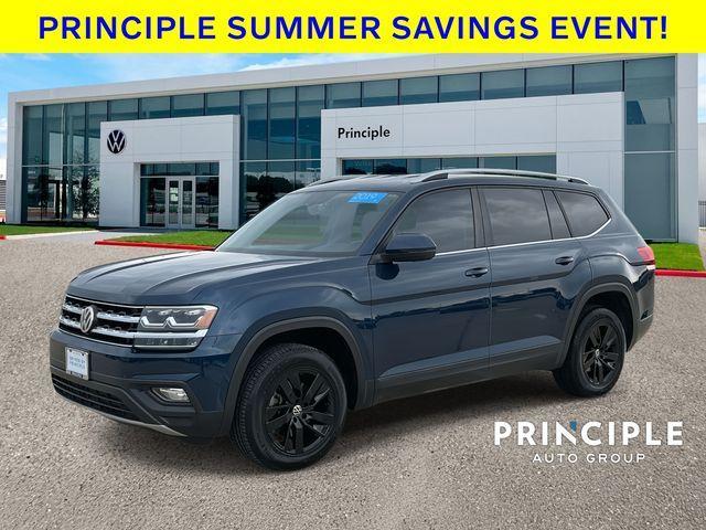 used 2019 Volkswagen Atlas car, priced at $21,962