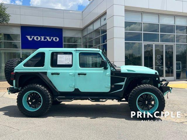 used 2020 Jeep Wrangler Unlimited car, priced at $44,962