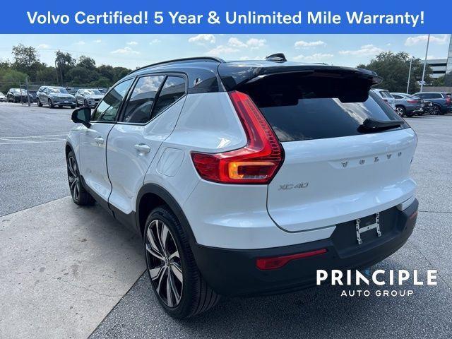 used 2021 Volvo XC40 Recharge Pure Electric car, priced at $27,968