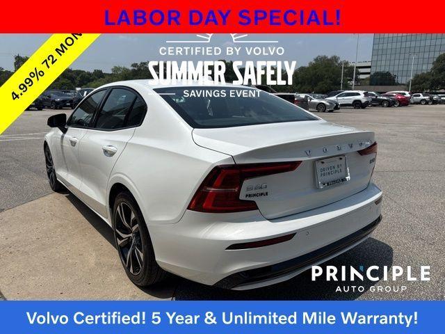 used 2024 Volvo S60 car, priced at $25,968