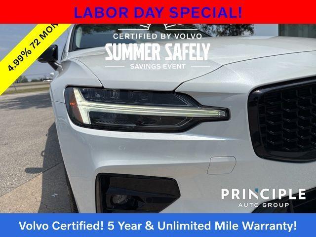 used 2024 Volvo S60 car, priced at $25,968