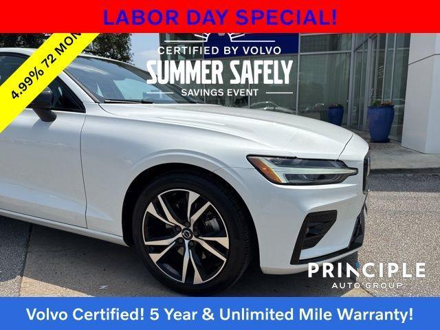 used 2024 Volvo S60 car, priced at $25,968