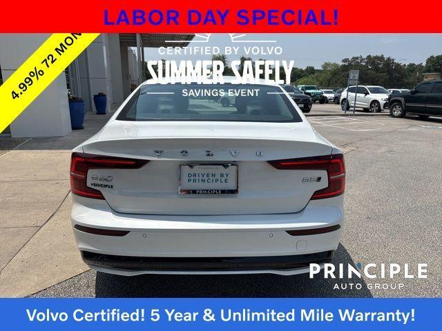 used 2024 Volvo S60 car, priced at $25,968
