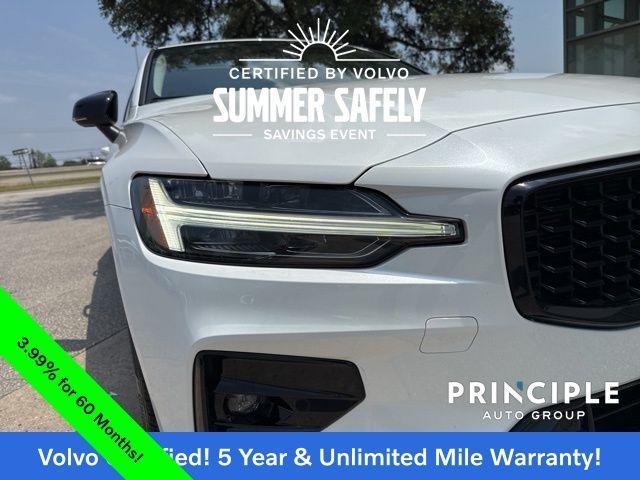 used 2024 Volvo S60 car, priced at $33,968