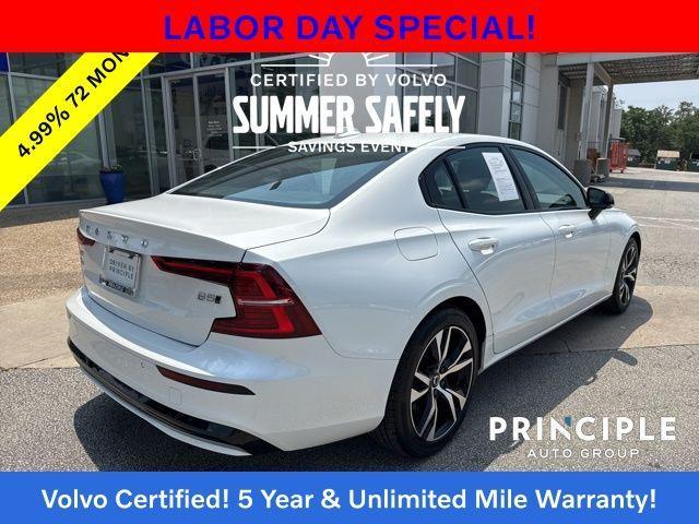 used 2024 Volvo S60 car, priced at $25,968