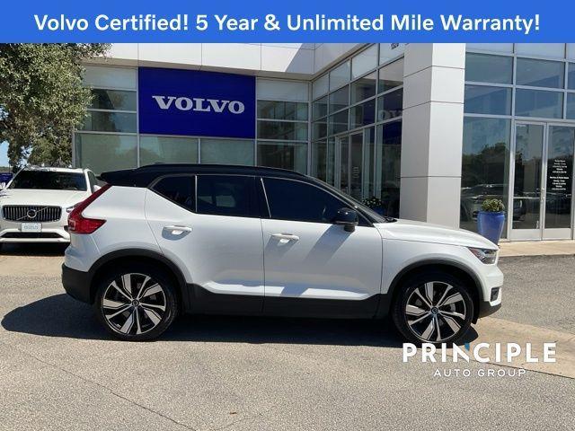 used 2021 Volvo XC40 Recharge Pure Electric car, priced at $26,962