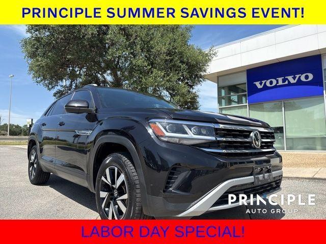 used 2021 Volkswagen Atlas Cross Sport car, priced at $25,962