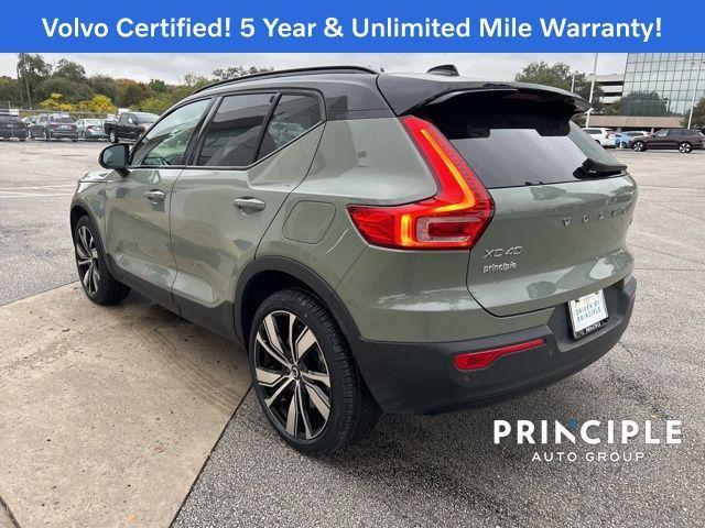 used 2022 Volvo XC40 Recharge Pure Electric car, priced at $32,968