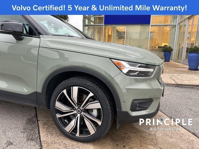 used 2022 Volvo XC40 Recharge Pure Electric car, priced at $32,968