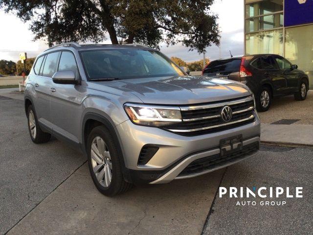 used 2021 Volkswagen Atlas car, priced at $30,962