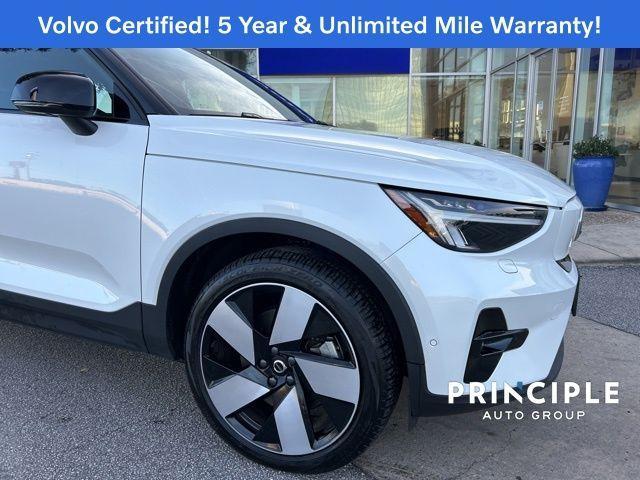 used 2023 Volvo XC40 Recharge Pure Electric car, priced at $35,968