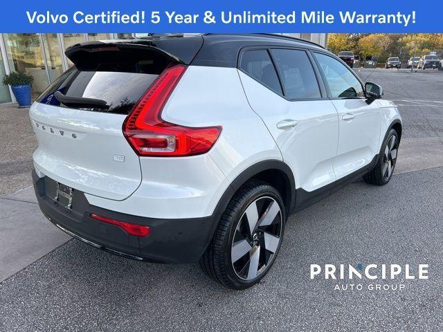 used 2023 Volvo XC40 Recharge Pure Electric car, priced at $35,968