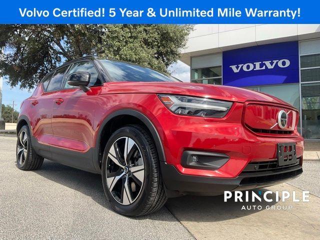 used 2021 Volvo XC40 Recharge Pure Electric car, priced at $27,968