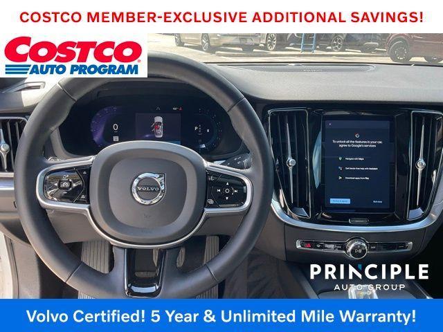 used 2024 Volvo S60 car, priced at $34,962