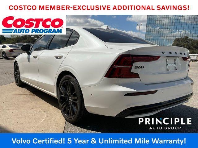 used 2024 Volvo S60 car, priced at $34,962
