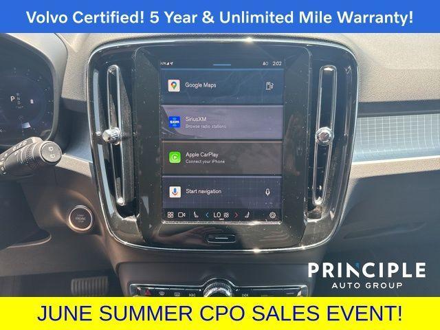 used 2025 Volvo XC40 car, priced at $35,968
