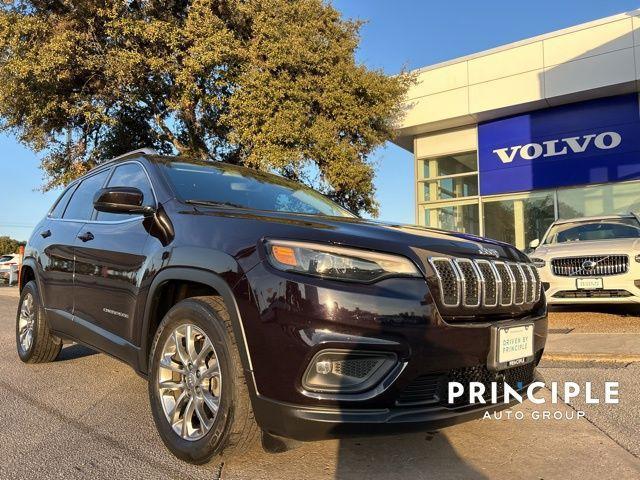 used 2021 Jeep Cherokee car, priced at $18,962