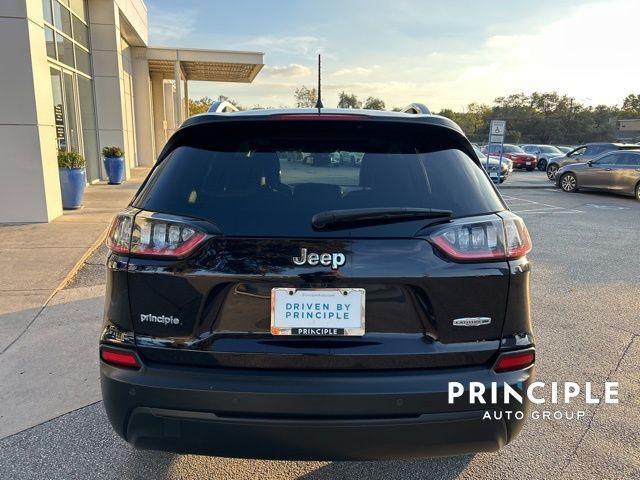 used 2021 Jeep Cherokee car, priced at $18,962