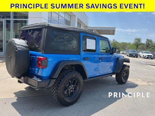used 2025 Jeep Wrangler car, priced at $36,962