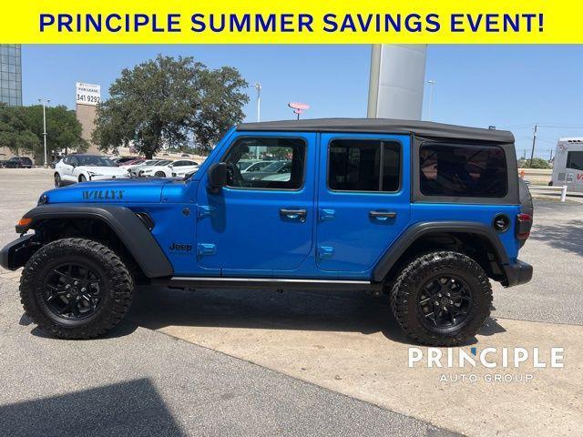 used 2025 Jeep Wrangler car, priced at $36,962