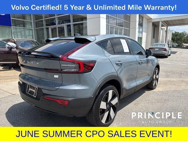 used 2023 Volvo C40 Recharge Pure Electric car, priced at $39,968