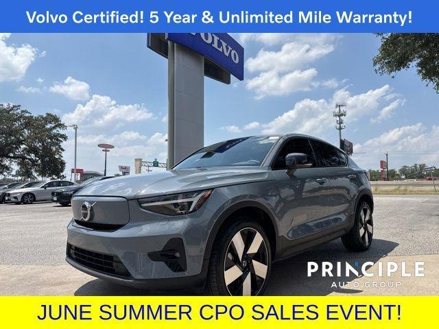 used 2023 Volvo C40 Recharge Pure Electric car, priced at $39,968