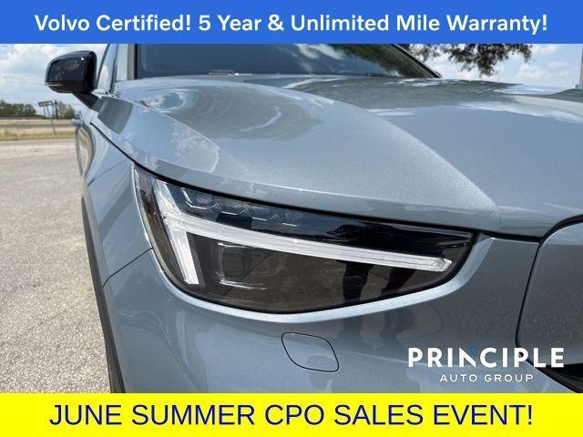 used 2023 Volvo C40 Recharge Pure Electric car, priced at $39,968