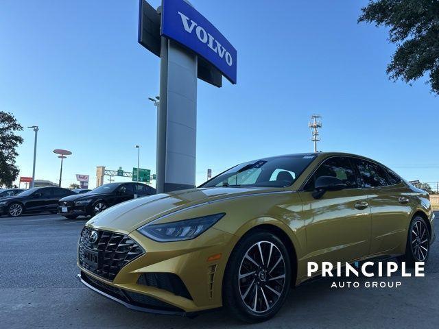 used 2020 Hyundai Sonata car, priced at $16,962