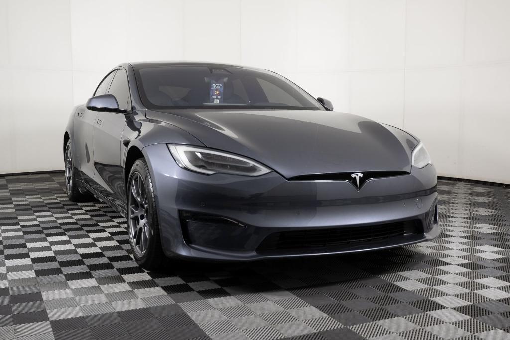 used 2021 Tesla Model S car, priced at $45,995