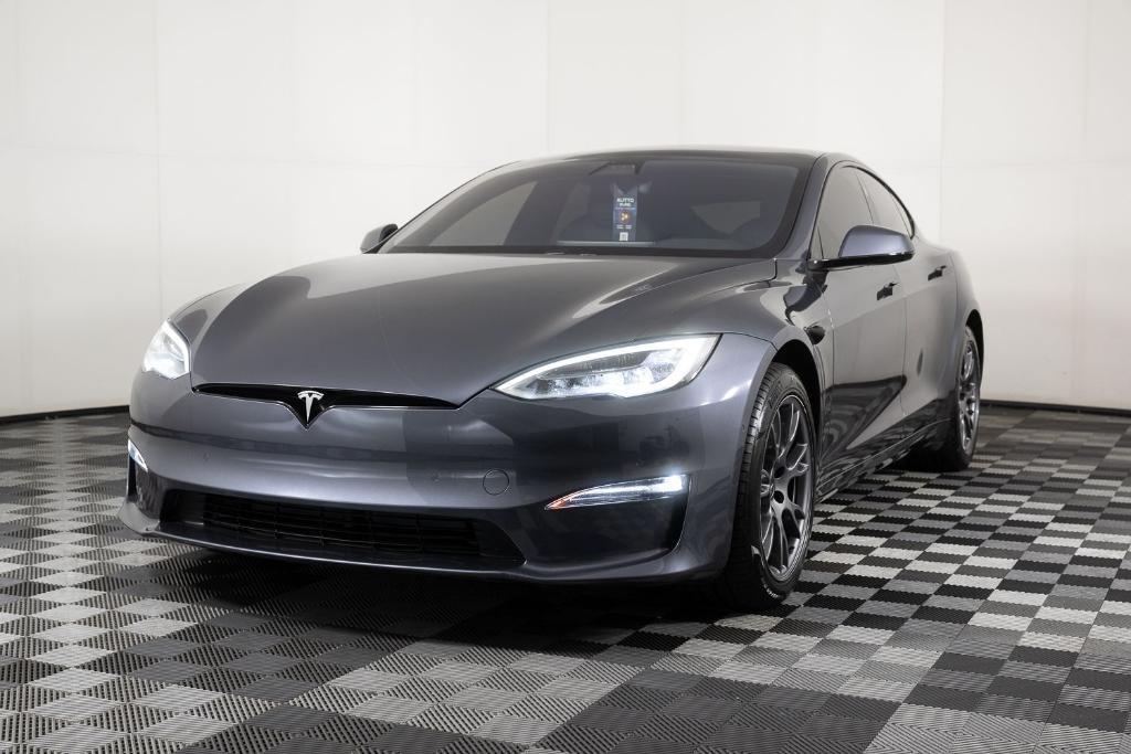 used 2021 Tesla Model S car, priced at $45,995