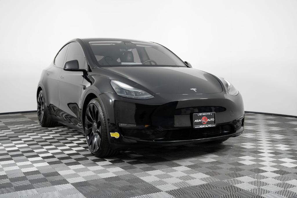 used 2022 Tesla Model Y car, priced at $27,995