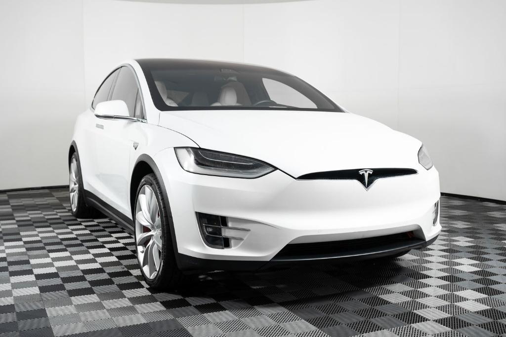 used 2020 Tesla Model X car, priced at $42,995