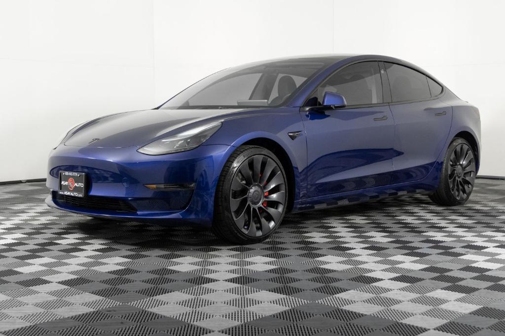 used 2023 Tesla Model 3 car, priced at $30,495