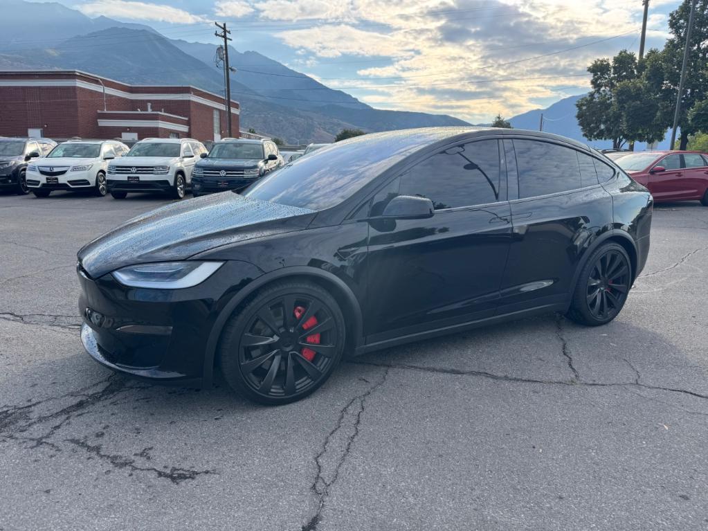 used 2022 Tesla Model X car, priced at $56,995