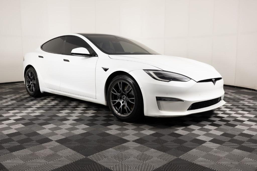 used 2022 Tesla Model S car, priced at $45,495