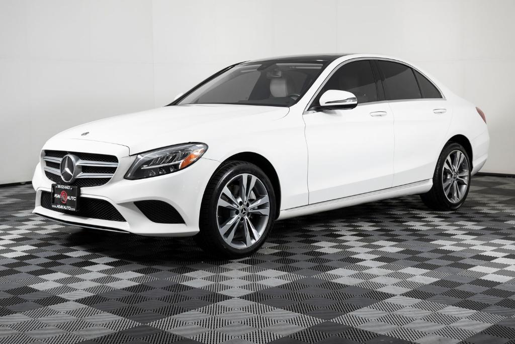 used 2021 Mercedes-Benz C-Class car, priced at $28,495