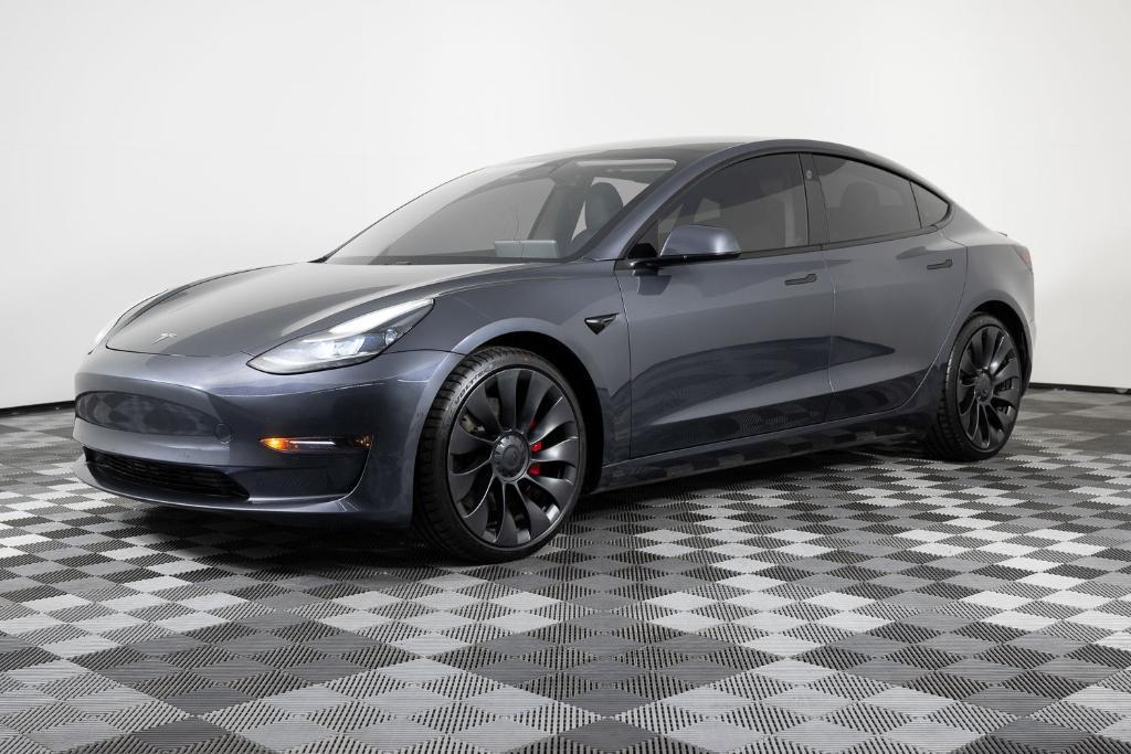 used 2021 Tesla Model 3 car, priced at $24,495